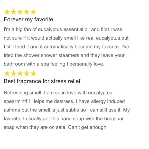 2/$16 NEW Bath & Body Works Hand Soap Gentle Foaming EUCALYPTUS SPEARMINT 8.75oz - Picture 3 of 13